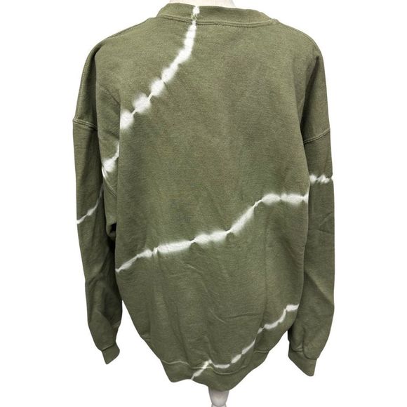 NWT Disney Tie Dye Green Sweatshirt - Picture 4 of 4